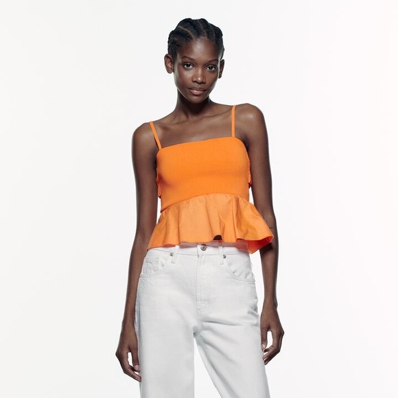 Zara Tied Knit Top - Picture 1 of 4